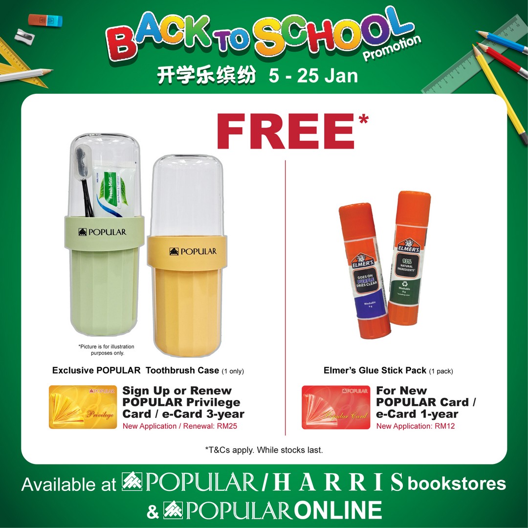 POPULAR-Bookstore-Malaysia-Back-to-School-Promotion-20 5–25 January 2026: POPULAR Bookstore Malaysia: Back to School Promotion with Cash Vouchers, Discounts & Free Gifts