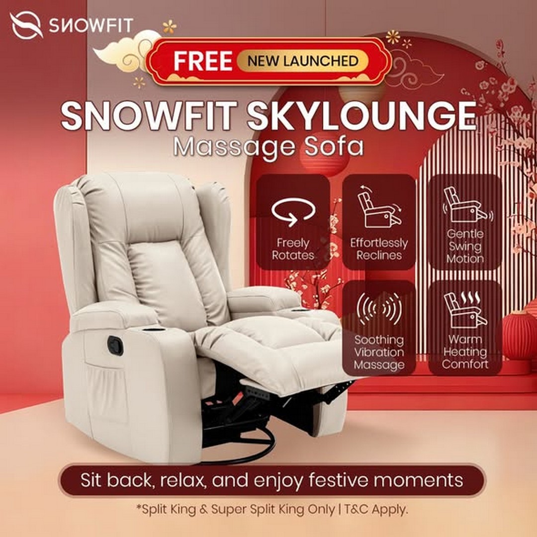 SnowFit-Chinese-New-Year-Smart-Bed-Promotion-1 17 January–22 February 2026: SnowFit Chinese New Year Smart Bed Promotion – Buy 1 Mattress and Enjoy Free Gifts Worth RM3,500 Including Massage Sofa and PerySmith Vacuum