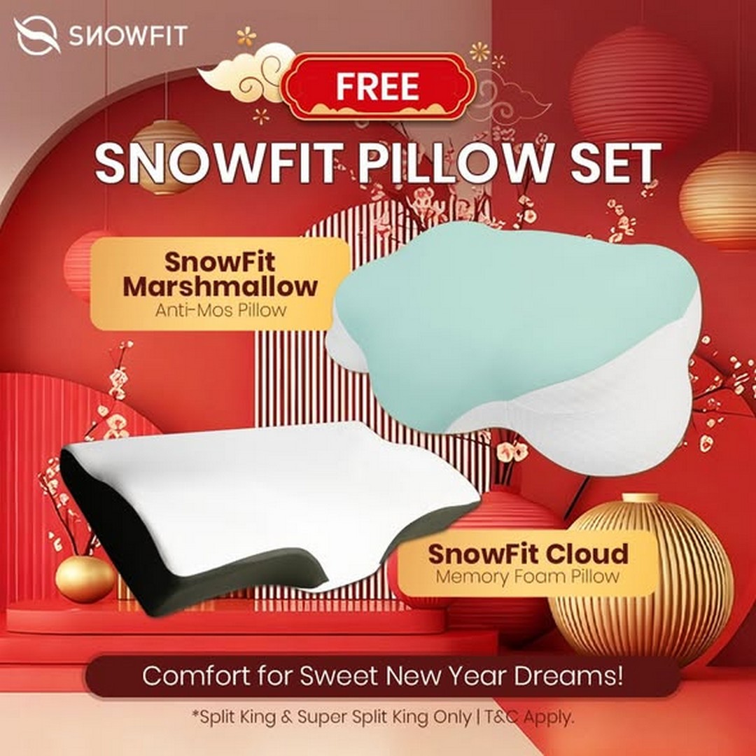 SnowFit-Chinese-New-Year-Smart-Bed-Promotion-2 17 January–22 February 2026: SnowFit Chinese New Year Smart Bed Promotion – Buy 1 Mattress and Enjoy Free Gifts Worth RM3,500 Including Massage Sofa and PerySmith Vacuum