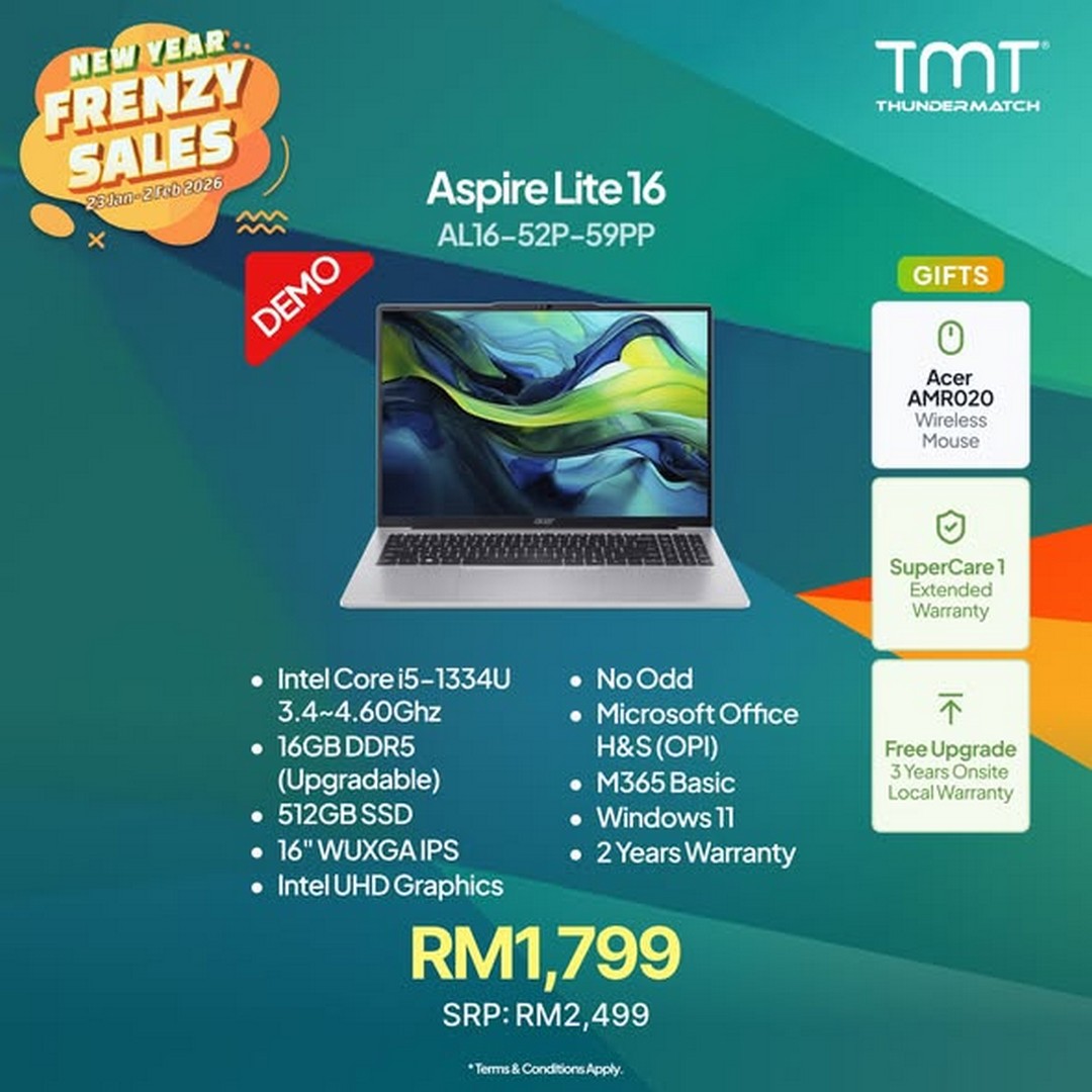 TMT-Malaysia-Demo-Clearance-Deals-1 23 January-2 February 2026: TMT Malaysia: Demo Clearance Deals – Save Up to RM6,000 on Laptops and Monitors
