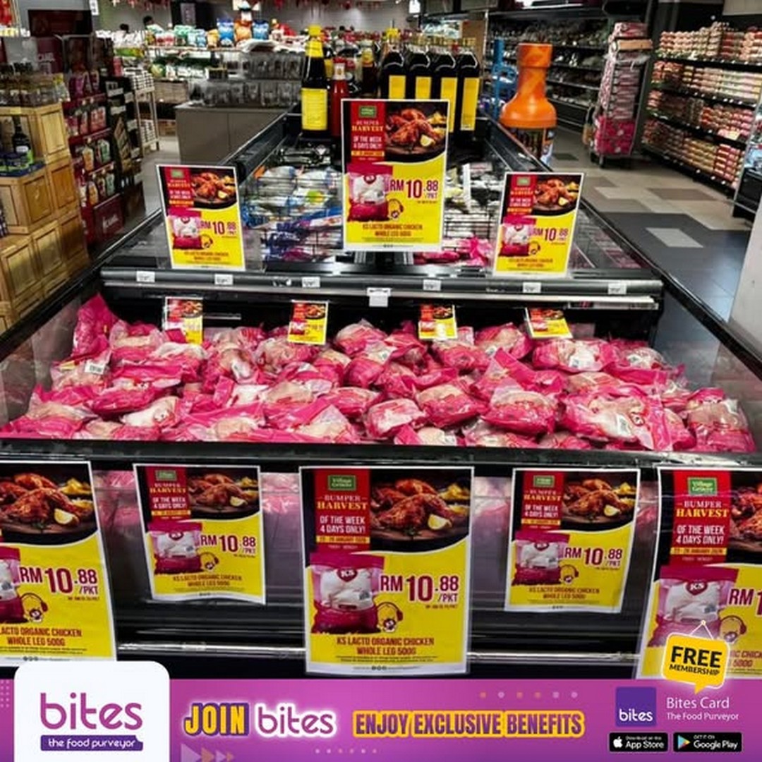 Village-Grocer-Bumper-Harvest-KS-Lacto-Organic-Chicken-Whole-Leg-Promotion-1 23-26 January 2026: Village Grocer: Bumper Harvest KS Lacto Organic Chicken Whole Leg Promotion – Great Deals for Fresh Organic Meat Lovers