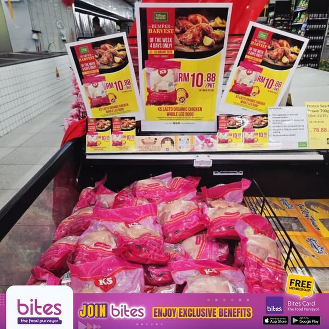 Village-Grocer-Bumper-Harvest-KS-Lacto-Organic-Chicken-Whole-Leg-Promotion-2 23-26 January 2026: Village Grocer: Bumper Harvest KS Lacto Organic Chicken Whole Leg Promotion – Great Deals for Fresh Organic Meat Lovers