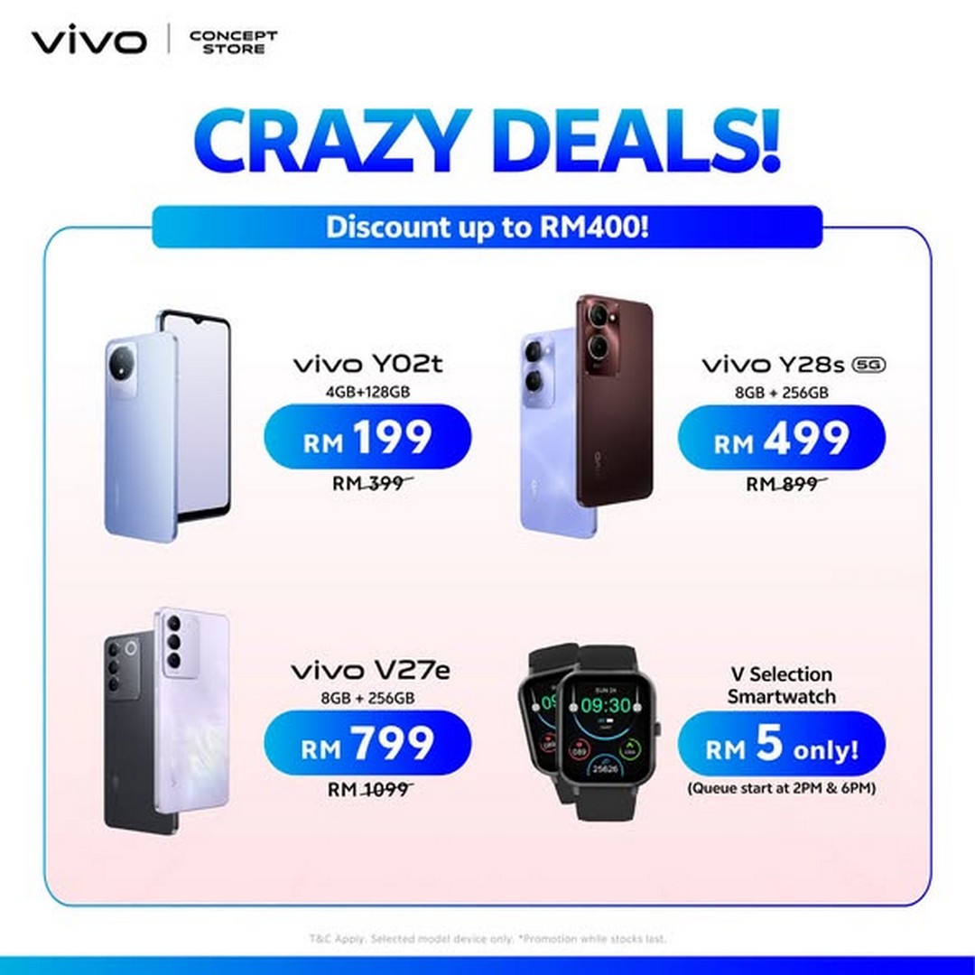 vivo-Malaysia-Grand-Opening-of-All-New-Concept-Store-3 31 January 2026: vivo Malaysia: Grand Opening of All New Concept Store: Sale, Flash Deals & Spend & Win Prizes