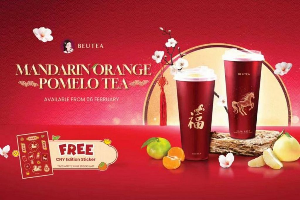 6 February 2026 onwards: Beutea: Mandarin Orange Pomelo Tea Launch ...