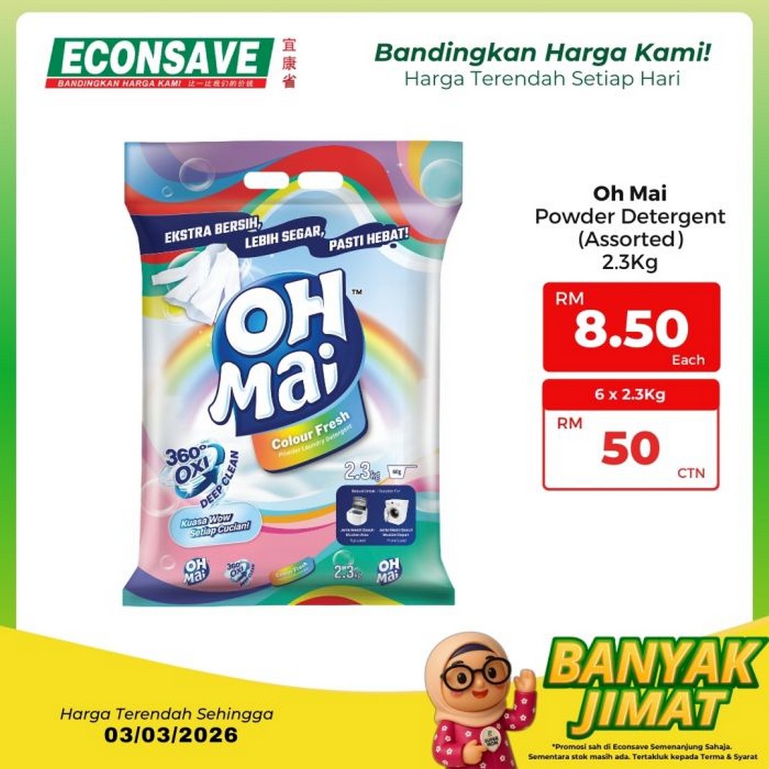 Econsave-Banyak-Jimat-Grocery-Deals-Promotion-18 24 February–3 March 2026: Econsave Banyak Jimat Grocery Deals Promotion – Save More on Daily Essentials Across Peninsular Malaysia
