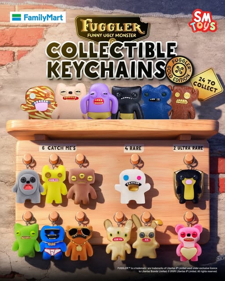 FamilyMart-Malaysia-Fuggler-Keychain-Gold-Series-3-Promotion 20 February 2026 onwards: FamilyMart Malaysia Fuggler Keychain Gold Series 3 Promotion – RM14.50 Collectible Keychains at Selected Stores