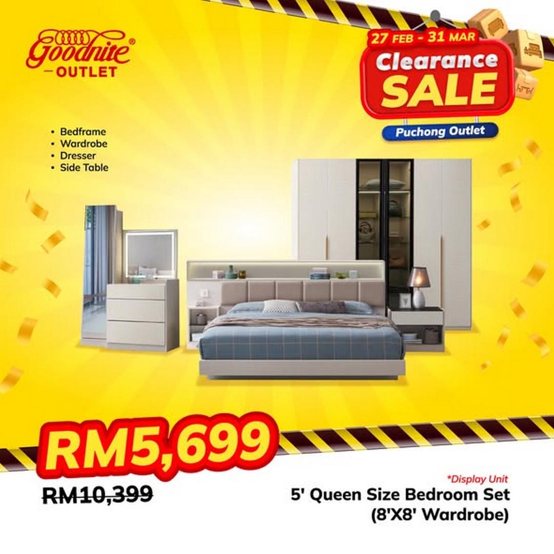 Goodnite-Outlet-Puchong-Clearance-Sale-1 23 February–31 March 2026: Goodnite Outlet Puchong Clearance Sale – Massive Furniture & Home Essentials Markdowns in Selangor (11am–8pm Daily)