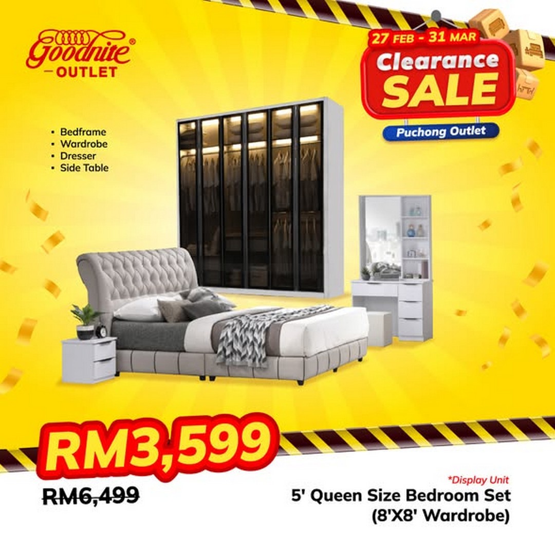 Goodnite-Outlet-Puchong-Clearance-Sale-3 23 February–31 March 2026: Goodnite Outlet Puchong Clearance Sale – Massive Furniture & Home Essentials Markdowns in Selangor (11am–8pm Daily)