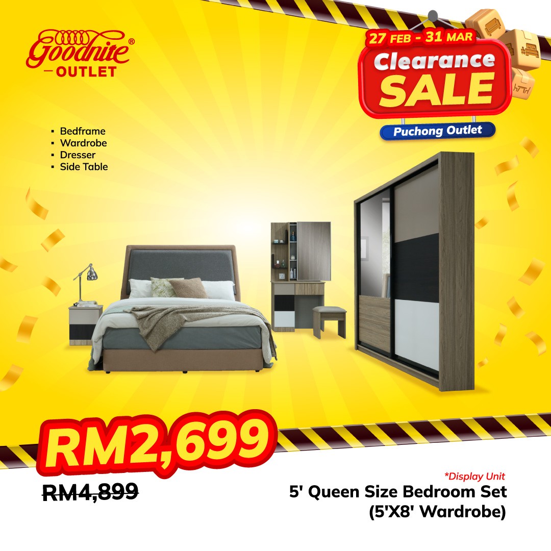 Goodnite-Outlet-Puchong-Clearance-Sale-4 23 February–31 March 2026: Goodnite Outlet Puchong Clearance Sale – Massive Furniture & Home Essentials Markdowns in Selangor (11am–8pm Daily)