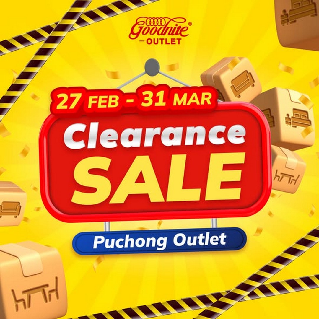 Goodnite-Outlet-Puchong-Clearance-Sale 23 February–31 March 2026: Goodnite Outlet Puchong Clearance Sale – Massive Furniture & Home Essentials Markdowns in Selangor (11am–8pm Daily)