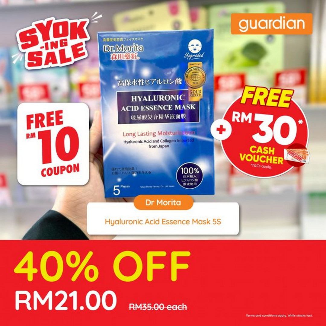 Guardian-Malaysia-Syok-ing-Sale-1 19–24 February 2026: Guardian Malaysia Syok-ing Sale – Up to 40% Off Skin Care Promotion with Free RM30 Voucher