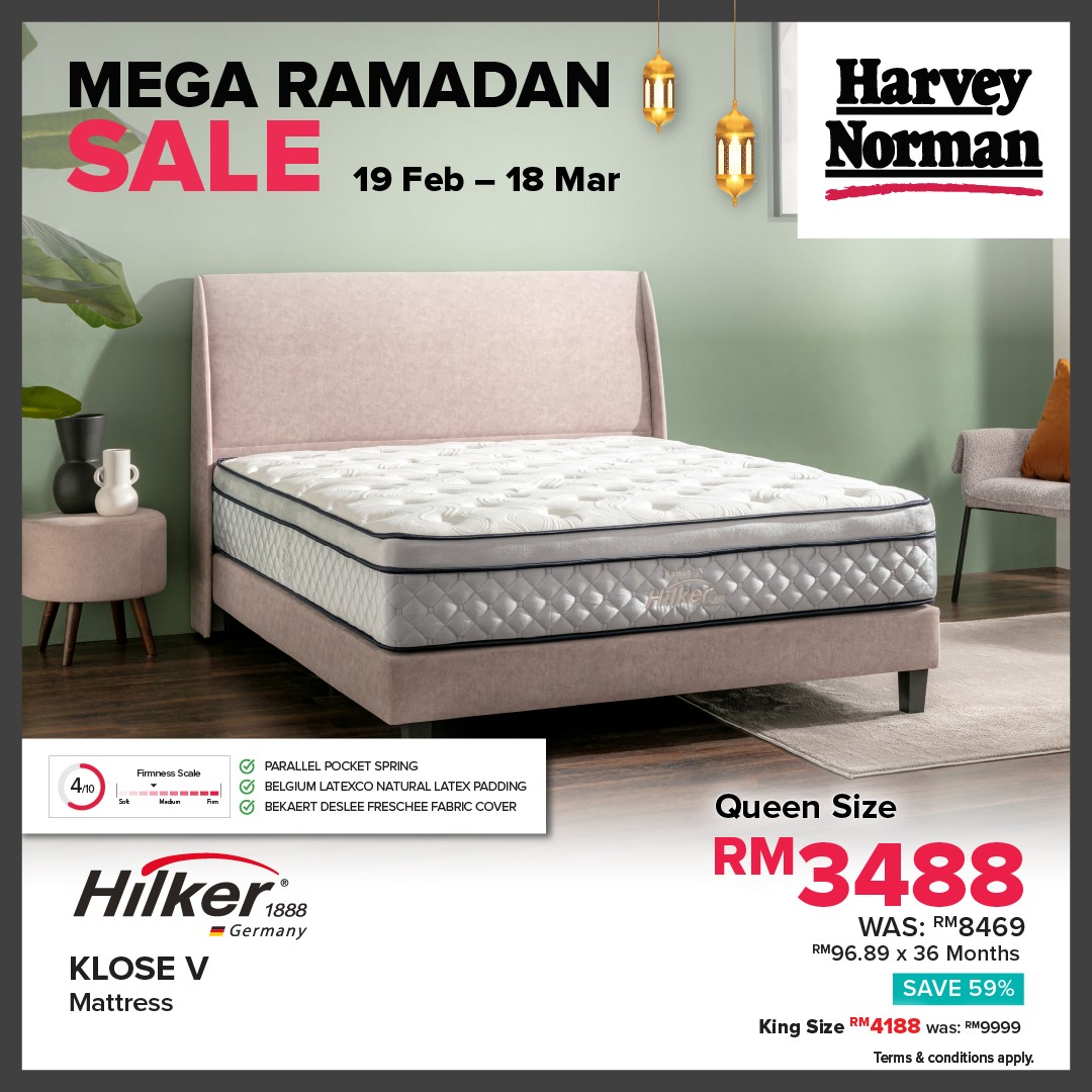 Harvey-Norman-Malaysia-MEGA-Ramadan-Sale-10 19 February–18 March 2026: Harvey Norman Malaysia: MEGA Ramadan Sale: Up to 80% Off Home & Lifestyle Essentials