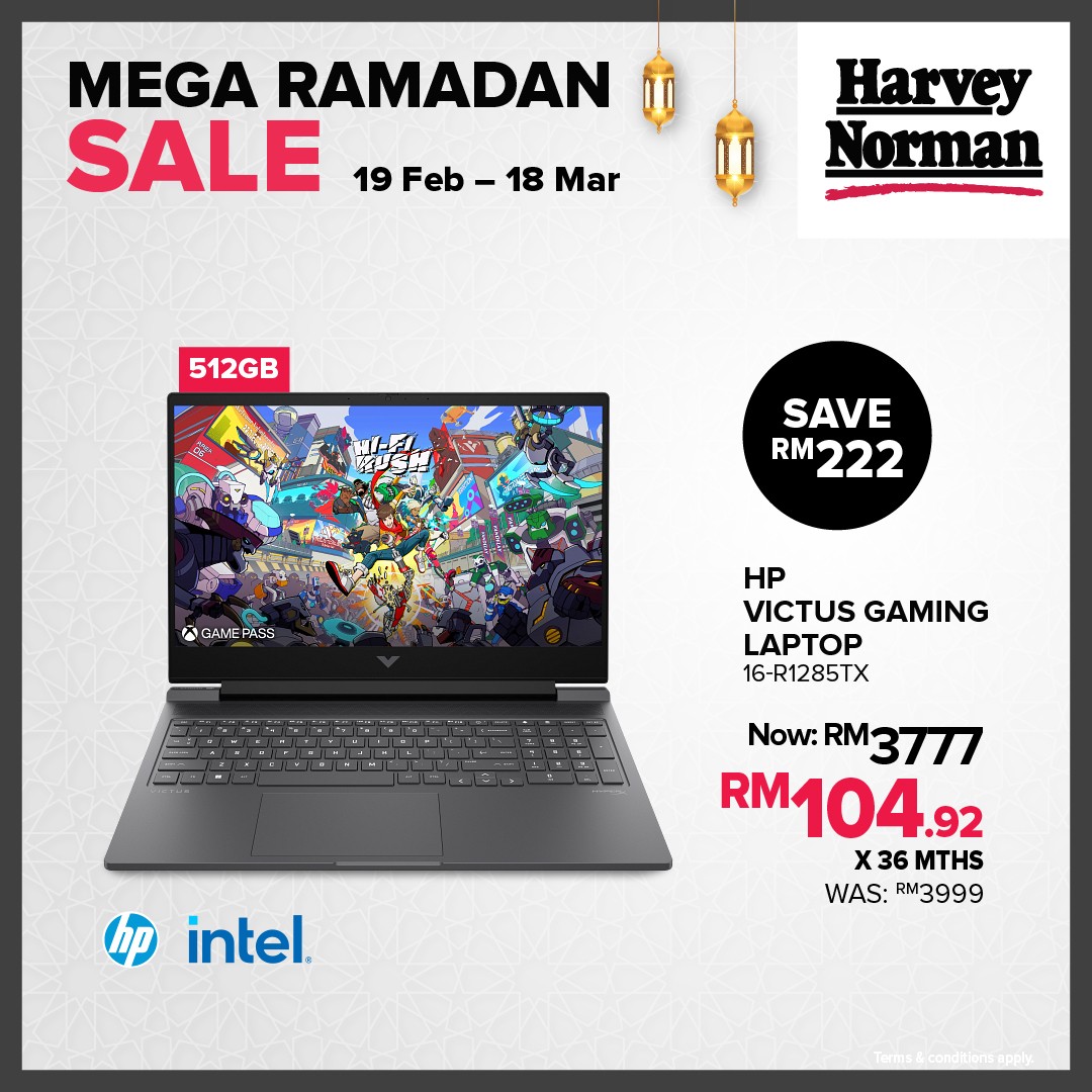 Harvey-Norman-Malaysia-MEGA-Ramadan-Sale-5 19 February–18 March 2026: Harvey Norman Malaysia: MEGA Ramadan Sale: Up to 80% Off Home & Lifestyle Essentials