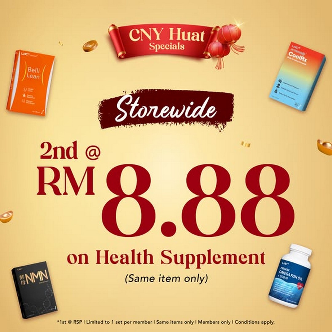 LAC-Malaysia-CNY-Huat-Special-Sale 12-18 February 2026: LAC Malaysia: CNY Huat Special Sale with Amazing Combo Deals and Buy 1 Free 1 Promotions