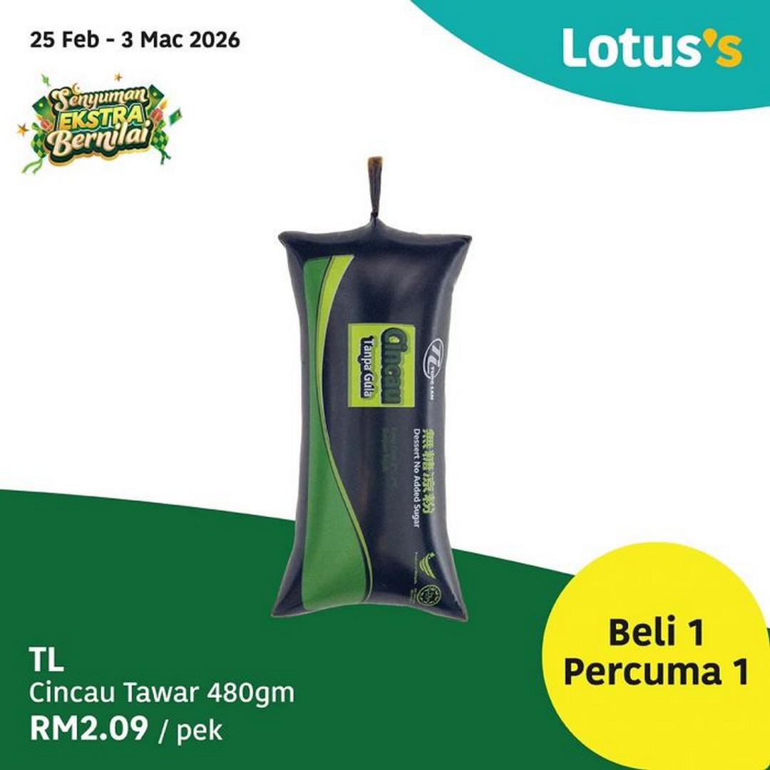 Lotuss-Buy-1-Free-1-Promotion-Groceries-Bakery-Fruits-4 25 February-3 March 2026: Lotus's Buy 1 Free 1 Promotion: Groceries, Bakery & Fruits – Incredible Value on Everyday Essentials