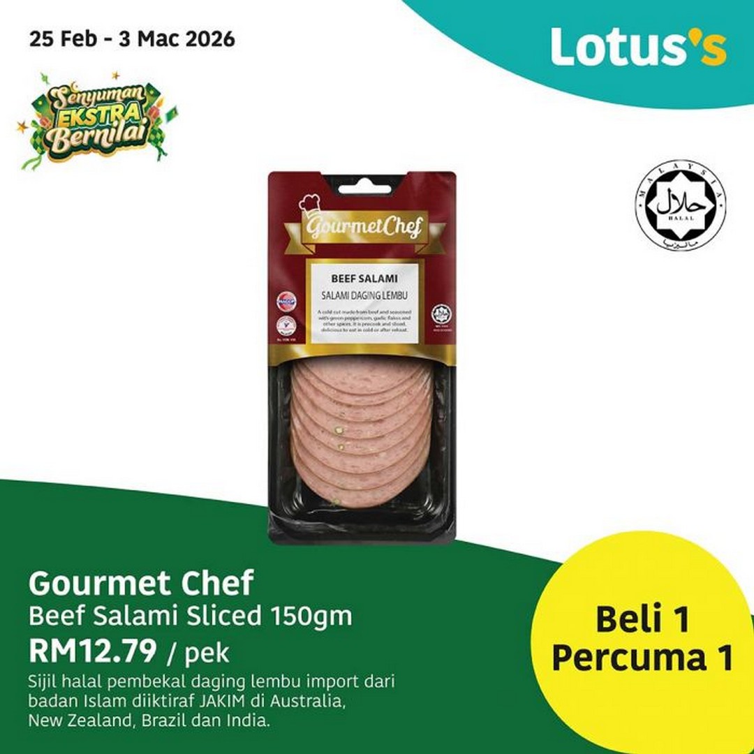Lotuss-Buy-1-Free-1-Promotion-Groceries-Bakery-Fruits-7 25 February-3 March 2026: Lotus's Buy 1 Free 1 Promotion: Groceries, Bakery & Fruits – Incredible Value on Everyday Essentials