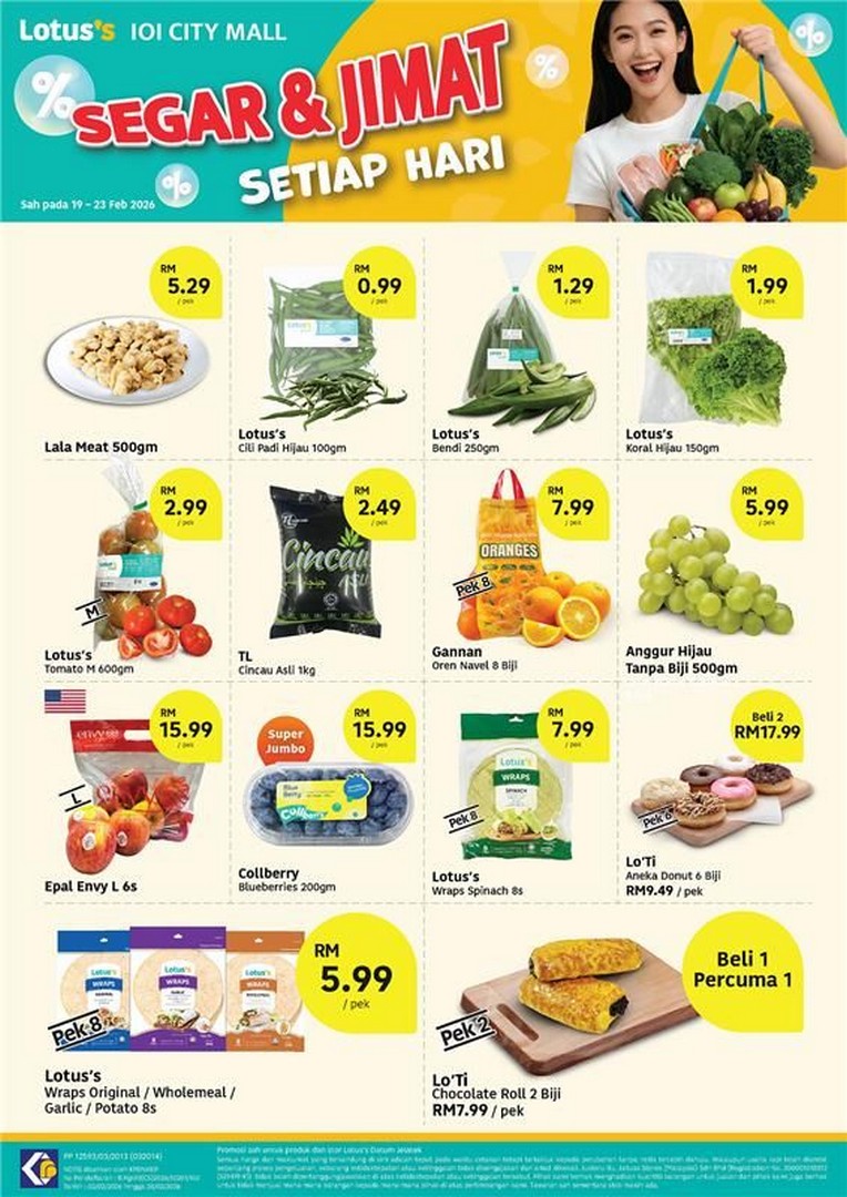Lotuss-IOI-City-Mall-Segar-Jimat-Setiap-Hari-Fresh-Items-Promotion-1 19–23 February 2026: Lotus’s IOI City Mall: Segar & Jimat Setiap Hari Fresh Items Promotion with Special Seafood, Meat and Grocery Deals at Putrajaya