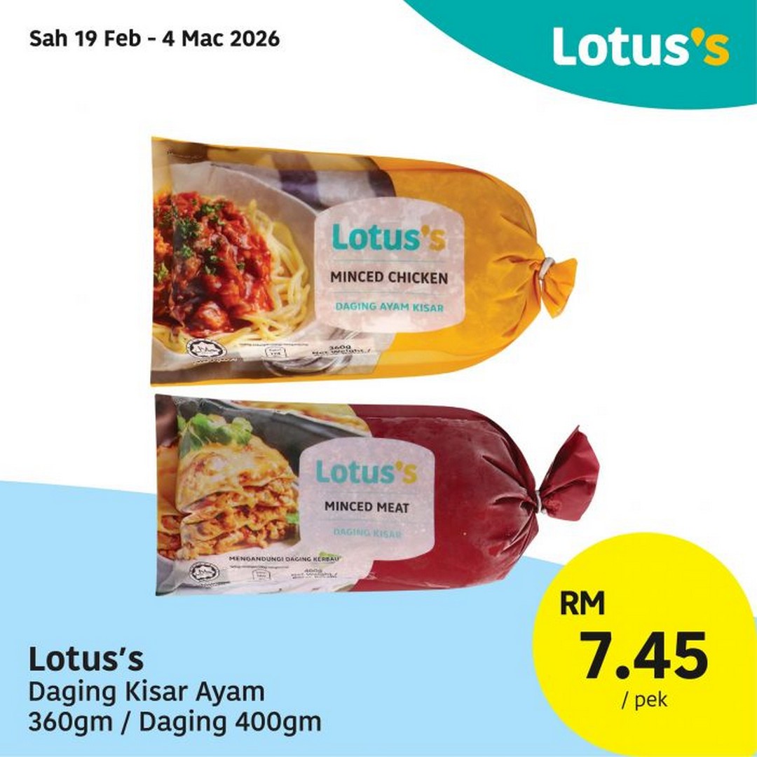 Lotuss-Malaysia-Janji-Semua-Suka-Promotion-10 19 February–4 March 2026: Lotus’s Malaysia Janji Semua Suka Promotion – Ramadan Frozen & Dairy Sale with Buy 1 Free 1 Goodday Milk Deals
