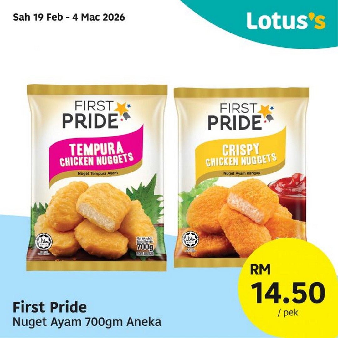 Lotuss-Malaysia-Janji-Semua-Suka-Promotion-14 19 February–4 March 2026: Lotus’s Malaysia Janji Semua Suka Promotion – Ramadan Frozen & Dairy Sale with Buy 1 Free 1 Goodday Milk Deals