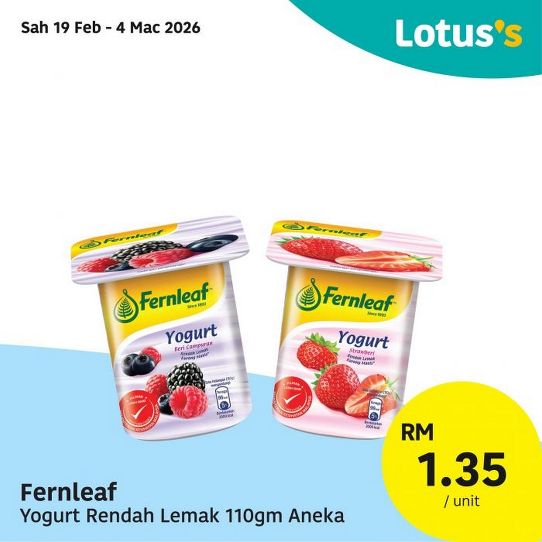 Lotuss-Malaysia-Janji-Semua-Suka-Promotion-8 19 February–4 March 2026: Lotus’s Malaysia Janji Semua Suka Promotion – Ramadan Frozen & Dairy Sale with Buy 1 Free 1 Goodday Milk Deals