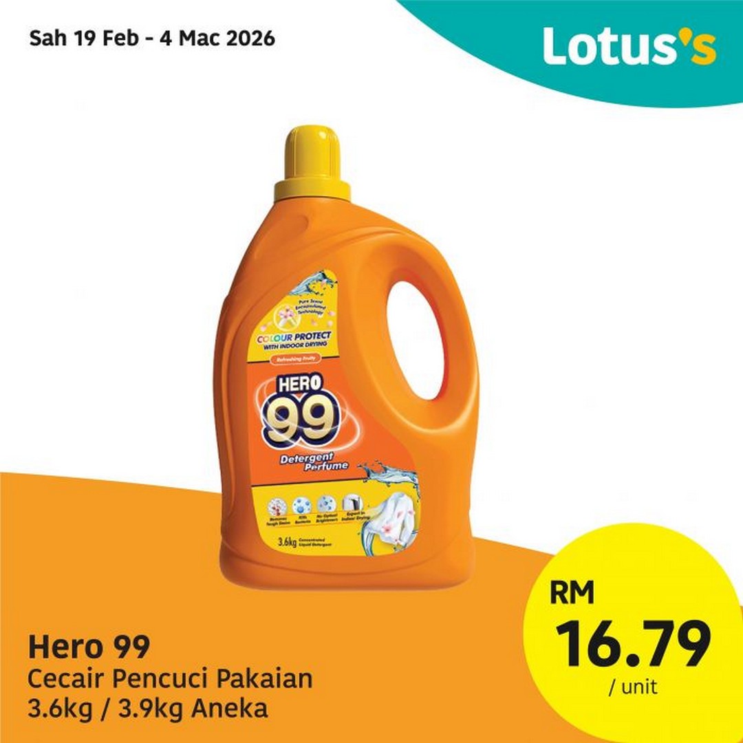 Lotuss-Malaysia-Senyuman-Ekstra-Bernilai-12 19 February-4 March 2026: Lotus’s Malaysia: Senyuman Ekstra Bernilai: Sale on Groceries, Fresh Produce & Household Essentials