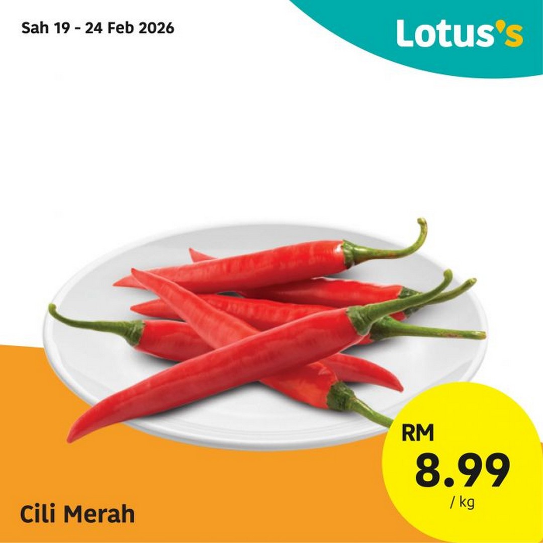 Lotuss-Malaysia-Senyuman-Ekstra-Bernilai-15 19 February-4 March 2026: Lotus’s Malaysia: Senyuman Ekstra Bernilai: Sale on Groceries, Fresh Produce & Household Essentials