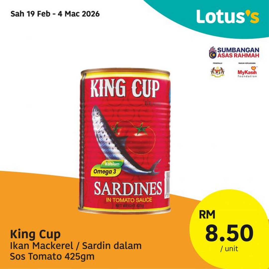 Lotuss-Malaysia-Senyuman-Ekstra-Bernilai-5 19 February-4 March 2026: Lotus’s Malaysia: Senyuman Ekstra Bernilai: Sale on Groceries, Fresh Produce & Household Essentials