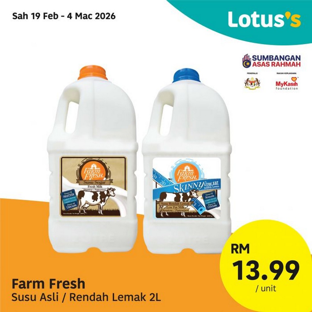 Lotuss-Malaysia-Senyuman-Ekstra-Bernilai-6 19 February-4 March 2026: Lotus’s Malaysia: Senyuman Ekstra Bernilai: Sale on Groceries, Fresh Produce & Household Essentials