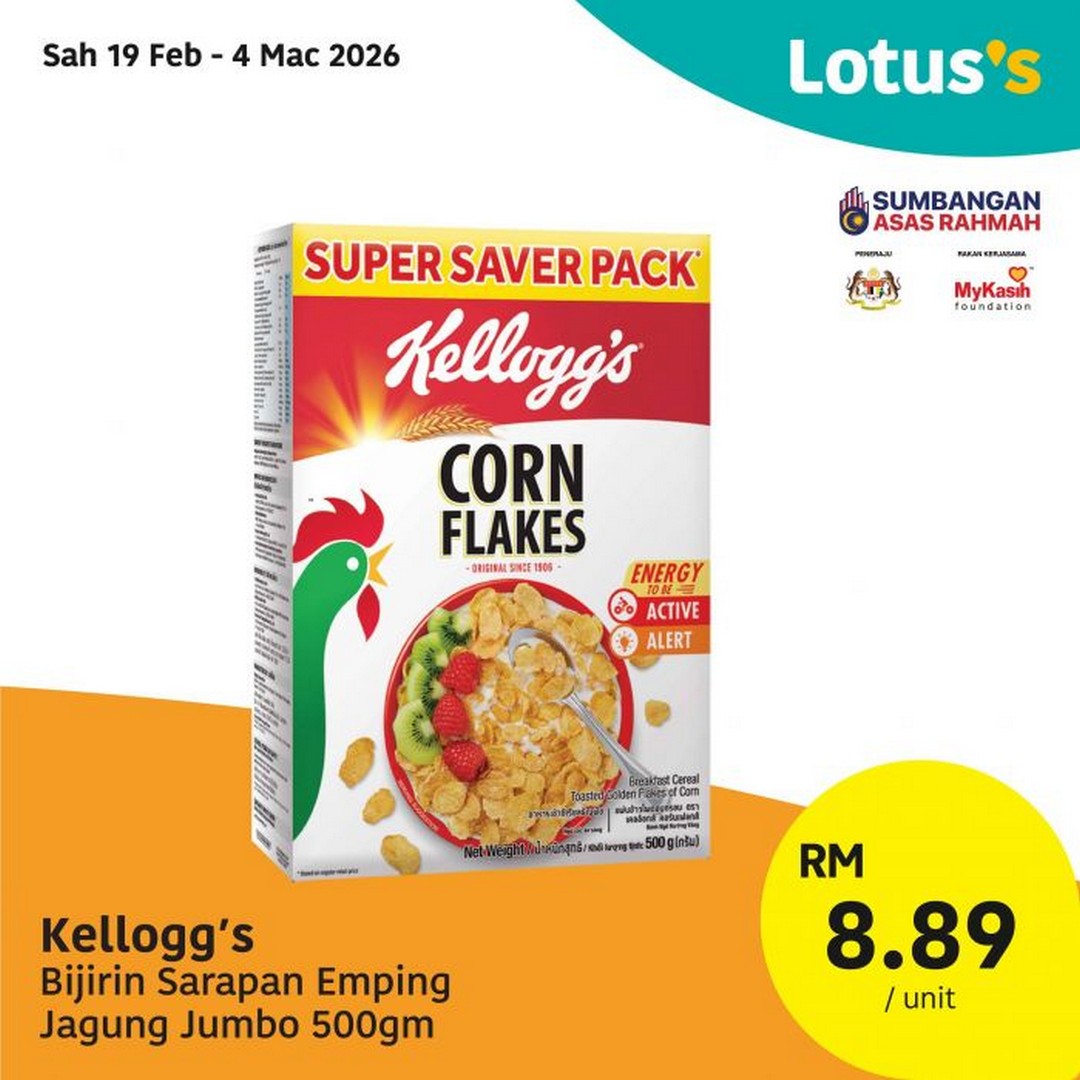 Lotuss-Malaysia-Senyuman-Ekstra-Bernilai-8 19 February-4 March 2026: Lotus’s Malaysia: Senyuman Ekstra Bernilai: Sale on Groceries, Fresh Produce & Household Essentials