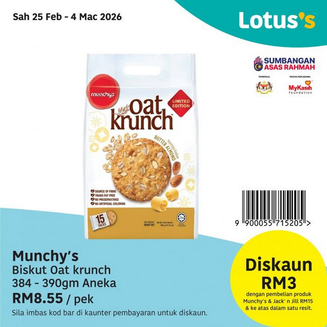 Lotuss-Wednesday-Special-Groceries-Fresh-Food-Promotion-13 25 February – 4 March 2026: Lotus’s Wednesday Special Groceries & Fresh Food Promotion at All Malaysia Stores – Fresh Meat, Seafood, Rice & Household Essentials on Sale