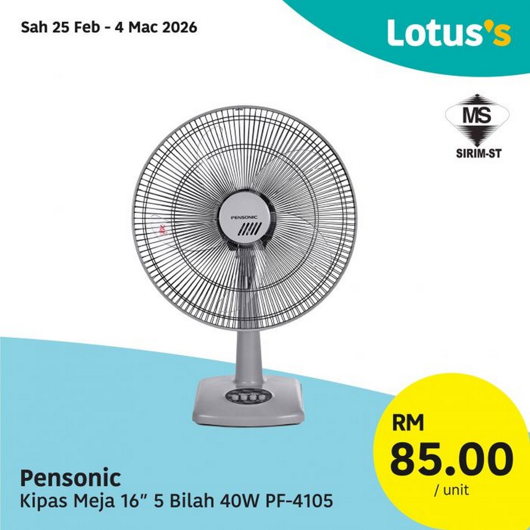 Lotuss-Wednesday-Special-Groceries-Fresh-Food-Promotion-17 25 February – 4 March 2026: Lotus’s Wednesday Special Groceries & Fresh Food Promotion at All Malaysia Stores – Fresh Meat, Seafood, Rice & Household Essentials on Sale