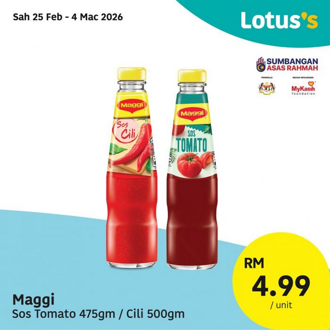 Lotuss-Wednesday-Special-Groceries-Fresh-Food-Promotion-9 25 February – 4 March 2026: Lotus’s Wednesday Special Groceries & Fresh Food Promotion at All Malaysia Stores – Fresh Meat, Seafood, Rice & Household Essentials on Sale