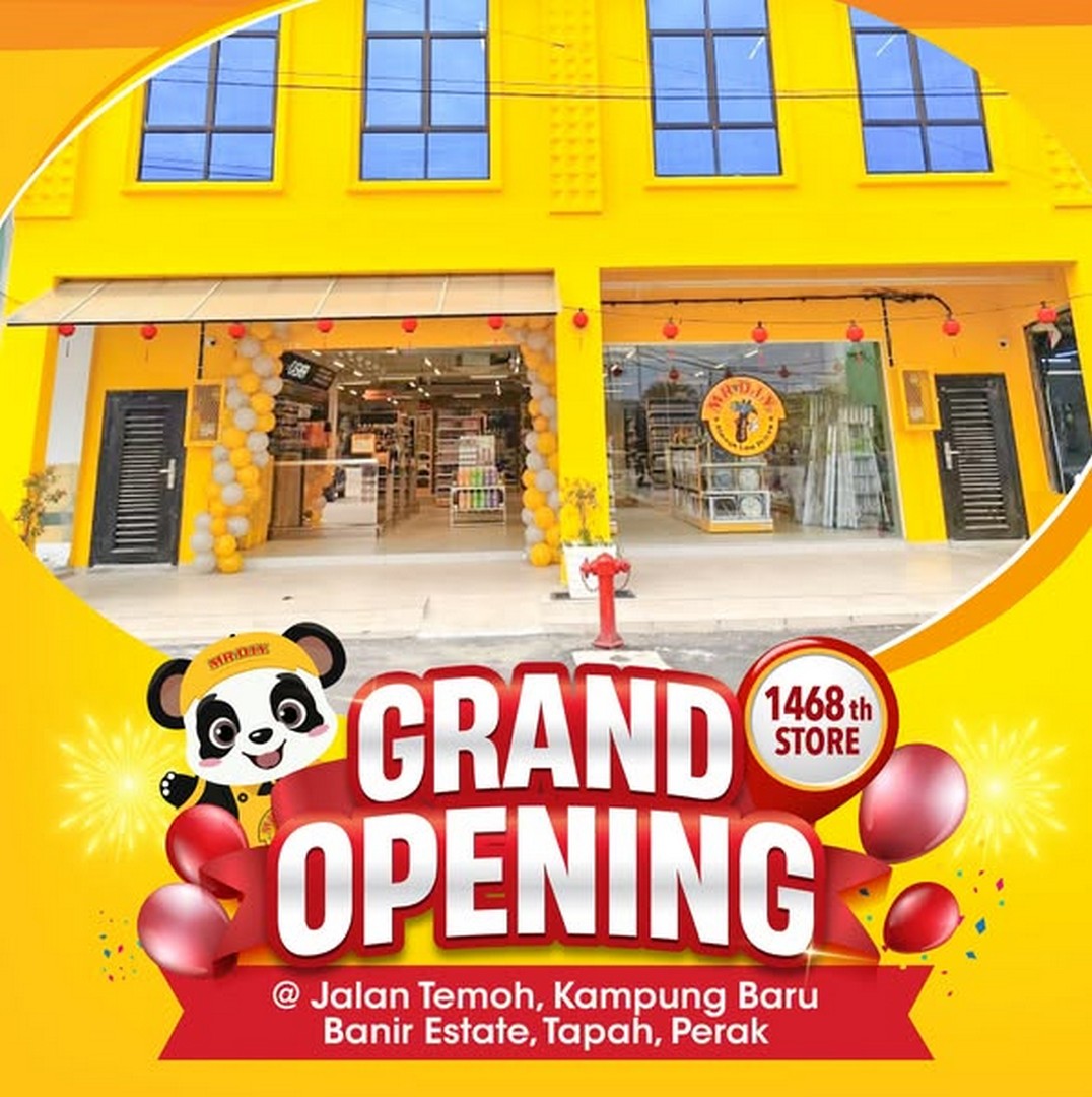 MR.DIY-Tapah-Official-Opening-Celebration-with-Freebies-Spin 27 February-1 March 2026: MR.DIY Tapah: Official Opening Celebration with Freebies & Spin & Win Promotion