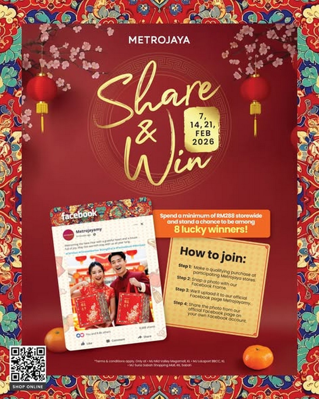 Metrojaya-Chinese-New-Year-Sale-with-Up-to-70-Off-2 23 January–21 February 2026: Metrojaya Chinese New Year Sale with Up to 70% Off & Weekend Festive Activities at Selected Stores