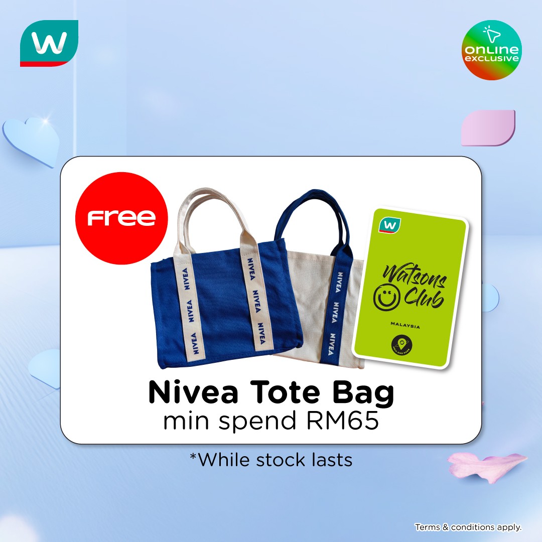 Watsons-Malaysia-NIVEA-Online-Exclusive-Promotion-5 Now till 23 February 2026: Watsons Malaysia NIVEA Online Exclusive Promotion – Up to 50% Off Plus Voucher Codes and Free Gifts (Online & App Only)