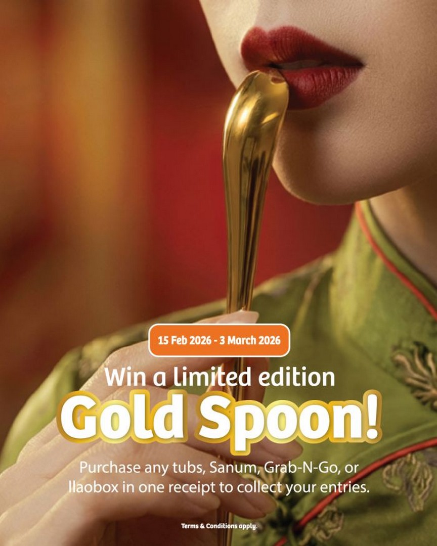 llaollao-Malaysia-Win-Limited-Edition-Gold-Spoon-Promotion 15 February–3 March 2026: llaollao Malaysia: Win Limited Edition Gold Spoon Promotion