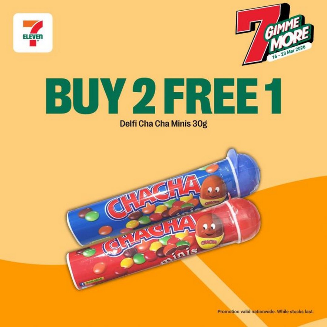 7-Eleven-7-Gimme-More-Buy-2-Free-1-Promotion-11 16-23 March 2026: 7-Eleven: 7 Gimme More Buy 2 Free 1 Promotion – Stock Up on Snacks & Daily Essentials