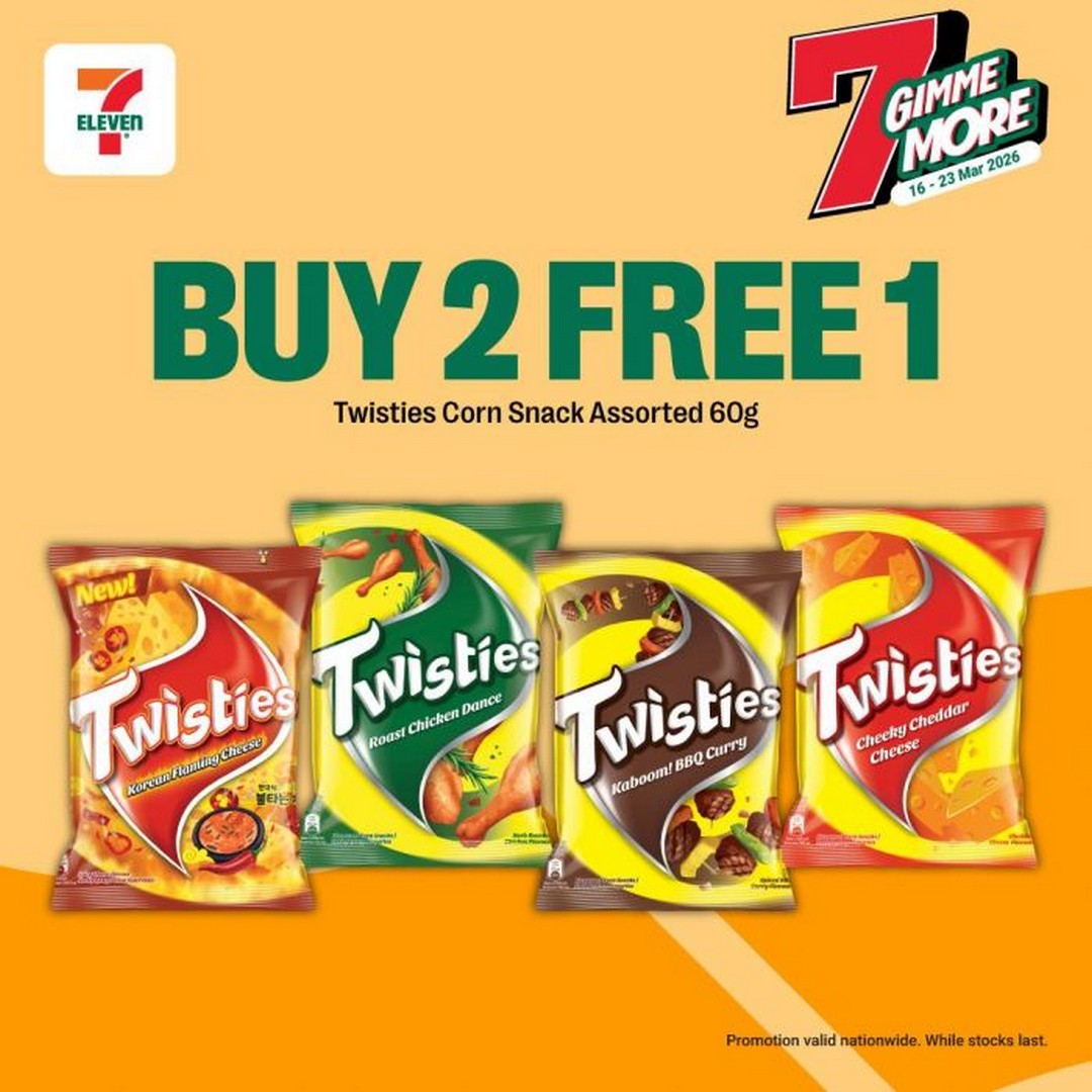 7-Eleven-7-Gimme-More-Buy-2-Free-1-Promotion-2 16-23 March 2026: 7-Eleven: 7 Gimme More Buy 2 Free 1 Promotion – Stock Up on Snacks & Daily Essentials