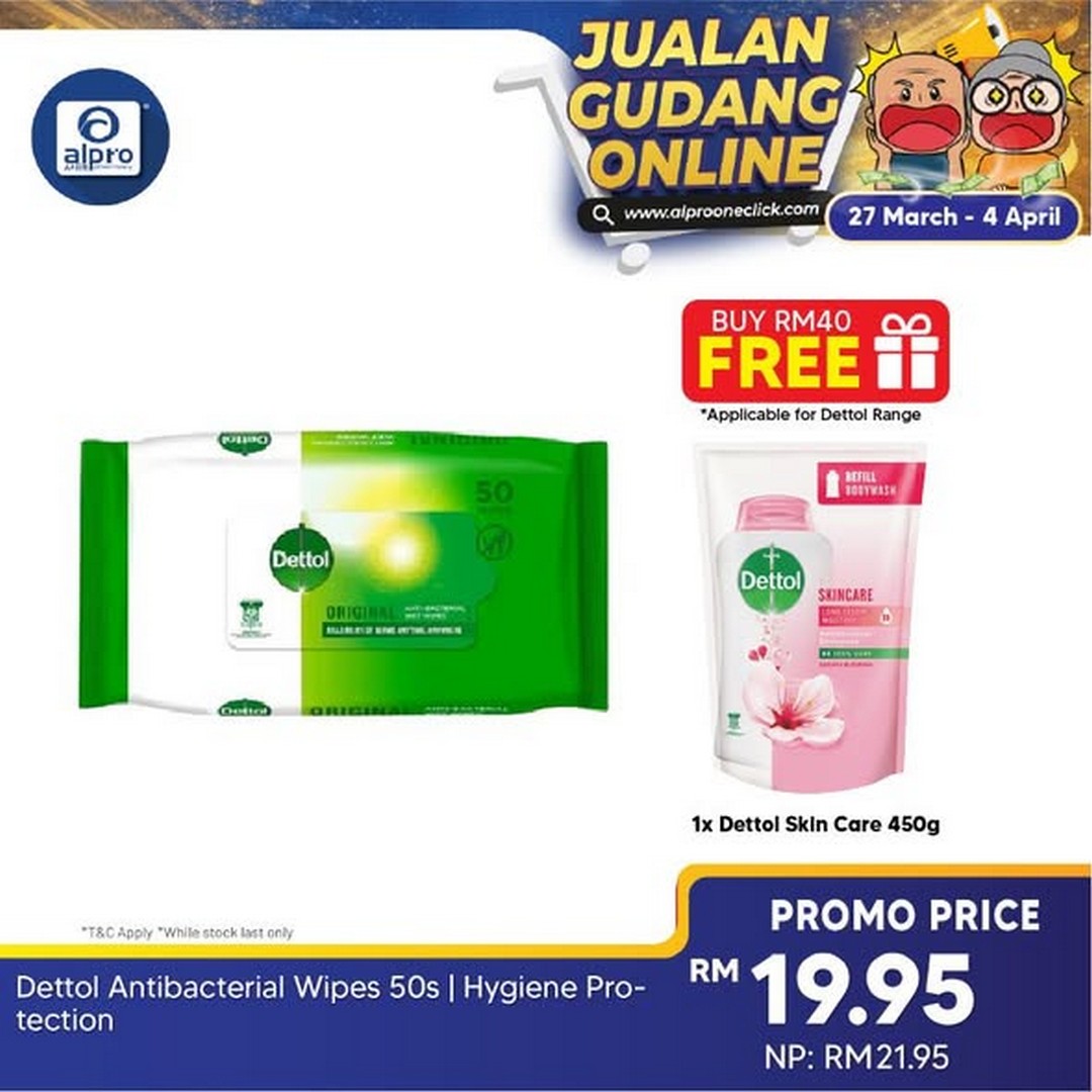Alpro-Pharmacy-Dettol-Online-Warehouse-Sale-1 27 March – 7 April 2026: Alpro Pharmacy Dettol Online Warehouse Sale – Massive Health & Household Promotion with Daily Flash Deals and Free Gifts