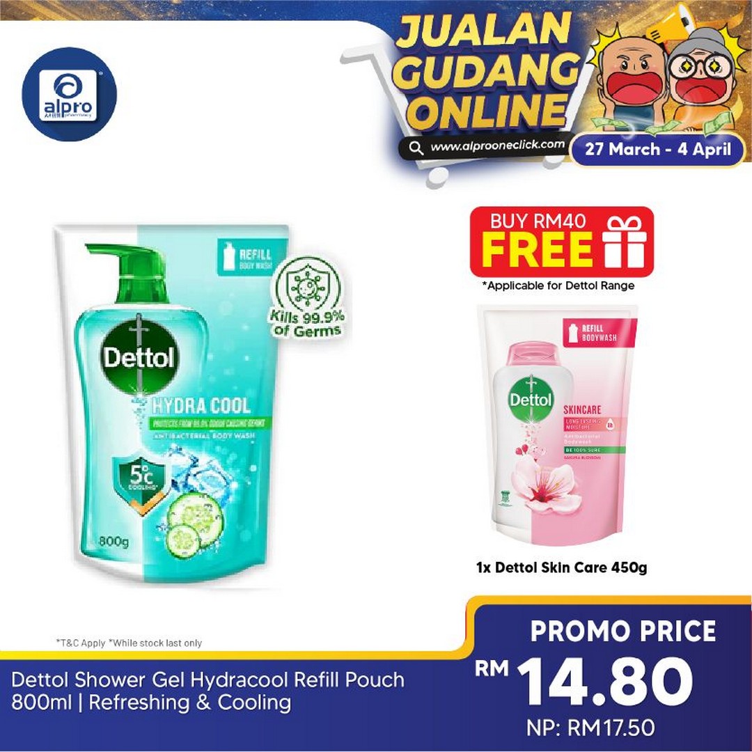 Alpro-Pharmacy-Dettol-Online-Warehouse-Sale-15 27 March – 7 April 2026: Alpro Pharmacy Dettol Online Warehouse Sale – Massive Health & Household Promotion with Daily Flash Deals and Free Gifts