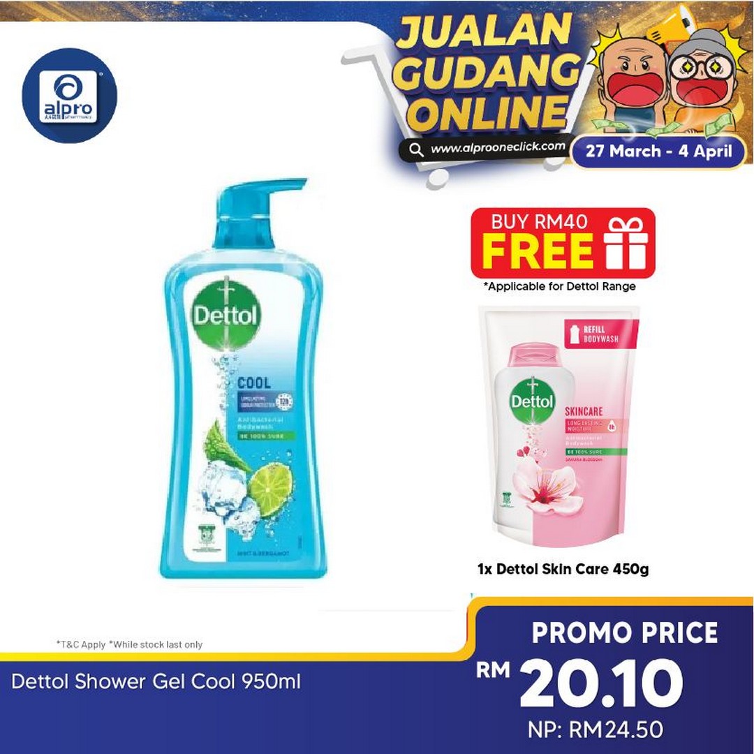 Alpro-Pharmacy-Dettol-Online-Warehouse-Sale-4 27 March – 7 April 2026: Alpro Pharmacy Dettol Online Warehouse Sale – Massive Health & Household Promotion with Daily Flash Deals and Free Gifts
