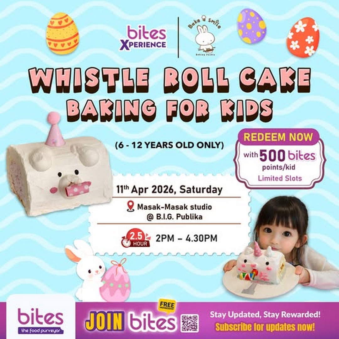 Bens-Independent-Grocer-Easter-Whistle-Roll-Cake-Baking-Workshop 11 April 2026: Ben's Independent Grocer: Easter Whistle Roll Cake Baking Workshop: Promotion with Bites Points