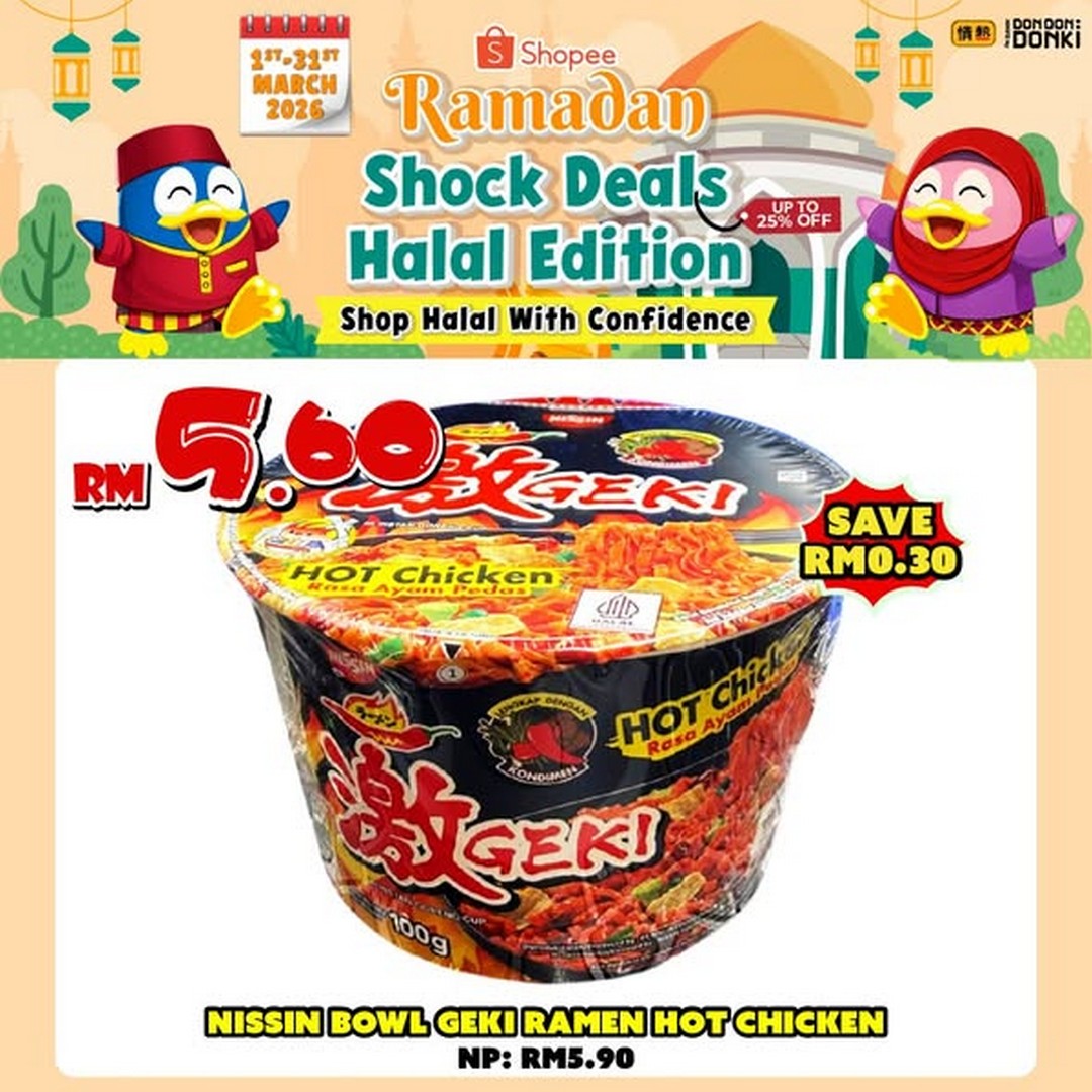 DON-DON-DONKI-Malaysia-Ramadan-Halal-Shock-Deal-2 1-31 March 2026: DON DON DONKI Malaysia: Ramadan Halal Shock Deal: Save up to RM6 on Selected Halal Products