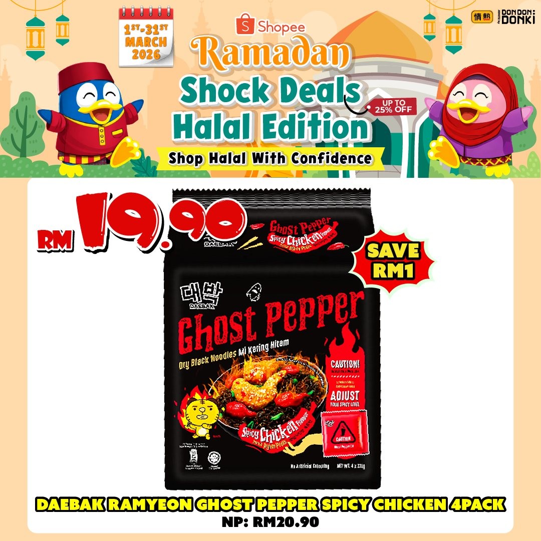 DON-DON-DONKI-Malaysia-Ramadan-Halal-Shock-Deal-4 1-31 March 2026: DON DON DONKI Malaysia: Ramadan Halal Shock Deal: Save up to RM6 on Selected Halal Products