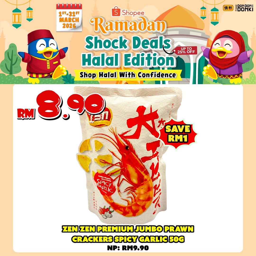 DON-DON-DONKI-Malaysia-Ramadan-Halal-Shock-Deal-6 1-31 March 2026: DON DON DONKI Malaysia: Ramadan Halal Shock Deal: Save up to RM6 on Selected Halal Products