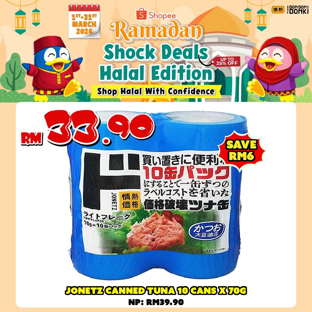 DON-DON-DONKI-Malaysia-Ramadan-Halal-Shock-Deal-7 1-31 March 2026: DON DON DONKI Malaysia: Ramadan Halal Shock Deal: Save up to RM6 on Selected Halal Products