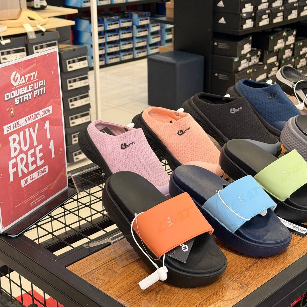 Gatti-Sports-Buy-1-Free-1-Sale-on-Selected-Items-5 Now till 5 March 2026: Gatti Sports: Buy 1 Free 1 Sale on Selected Items