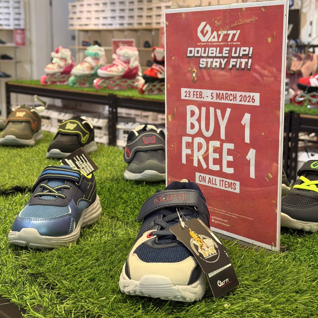 Gatti-Sports-Buy-1-Free-1-Sale-on-Selected-Items-6 Now till 5 March 2026: Gatti Sports: Buy 1 Free 1 Sale on Selected Items