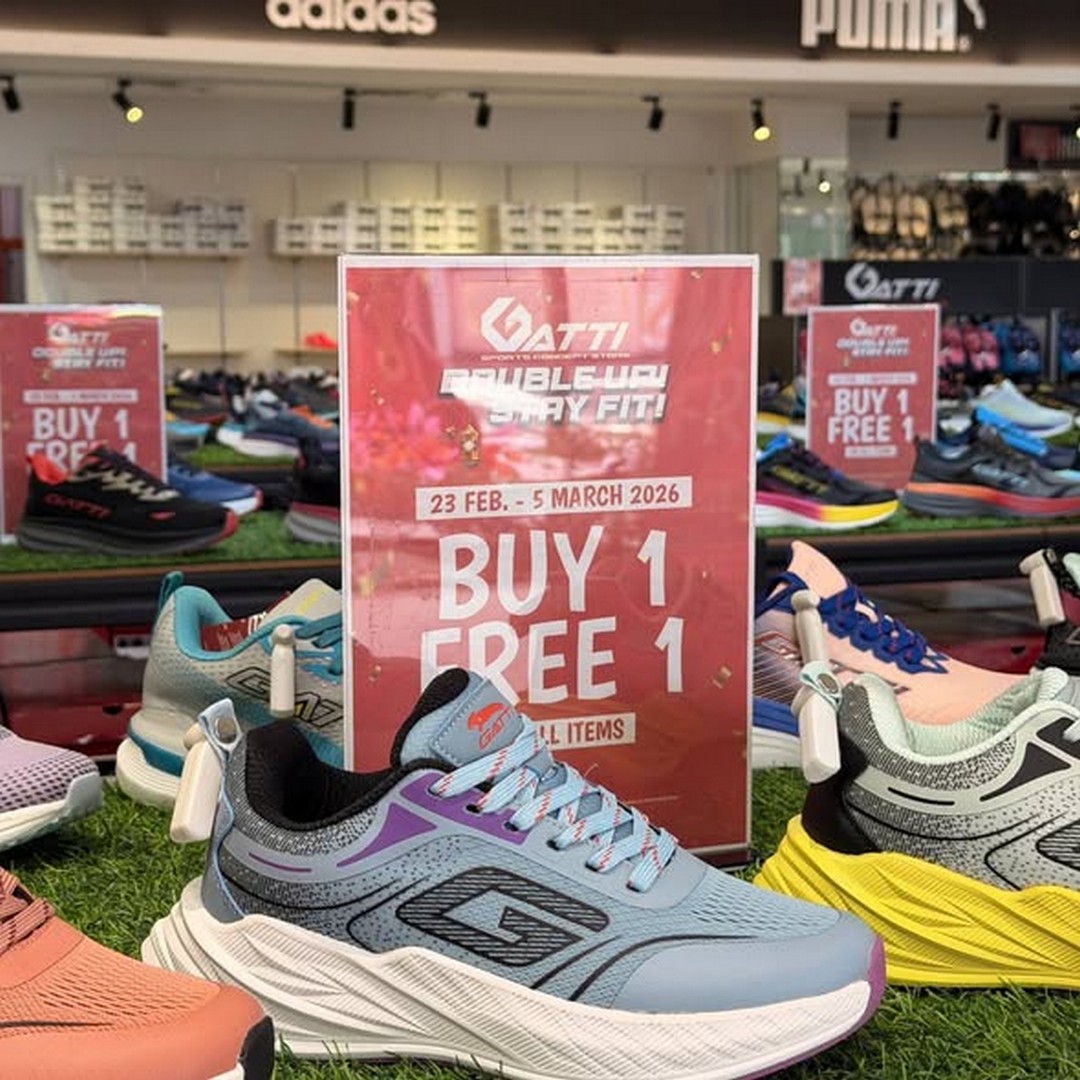 Gatti-Sports-Buy-1-Free-1-Sale-on-Selected-Items Now till 5 March 2026: Gatti Sports: Buy 1 Free 1 Sale on Selected Items