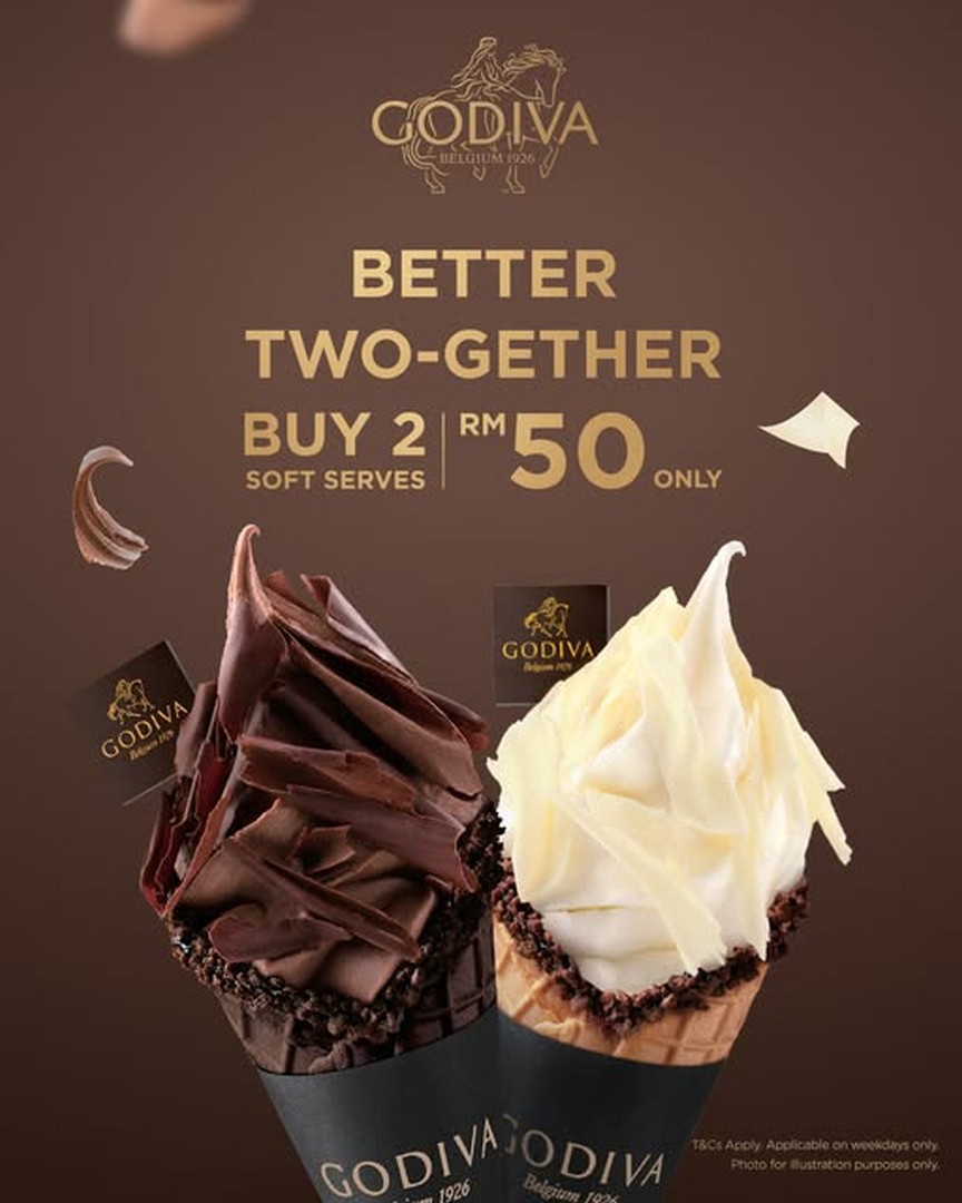 Godiva-Malaysia-Soft-Serve-Promotion-at-Johor-Premium-Outlets 23 February–20 March 2026: Godiva Malaysia Soft Serve Promotion at Johor Premium Outlets – Enjoy 2 Soft Serves for RM50 Limited-Time Deal